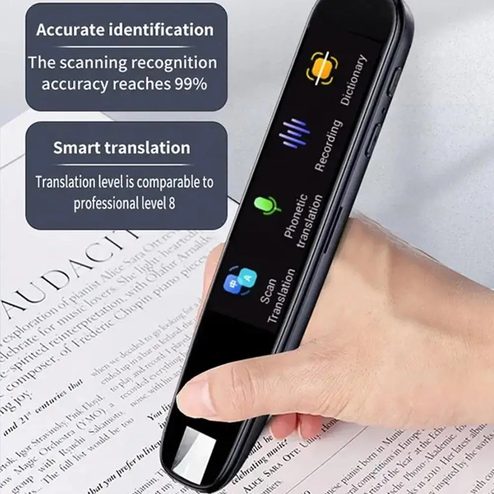 Portable Scanner Mini Handheld Document A4 Book Scanner for JPG PDF Format 300/600/900 DPI Scan Reader Pen Languages Translation